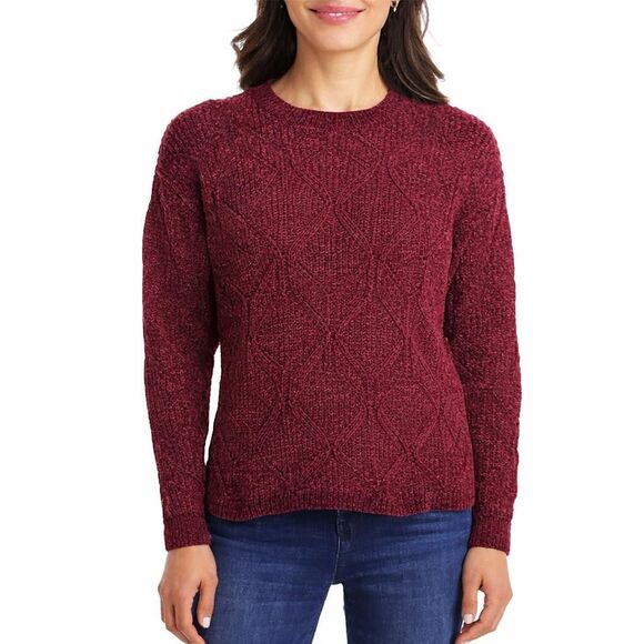 Weatherproof Sweaters - Weatherproof Women's S Pullover Sweater Red H1020